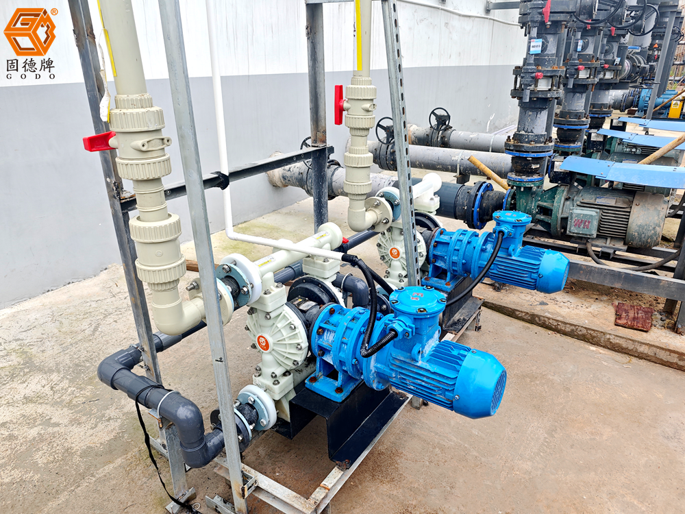 邊鋒電動隔膜泵在新能源領域的成功應用